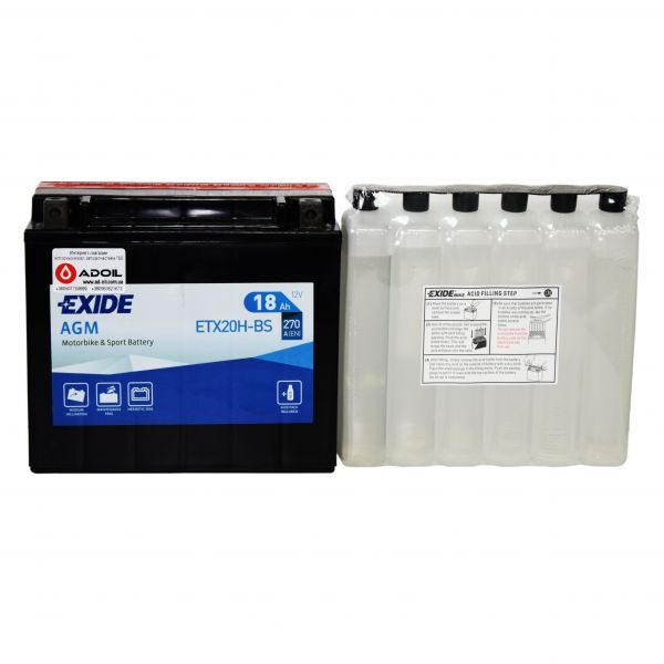EXIDE ETX20H-BS=YTX20H-BS