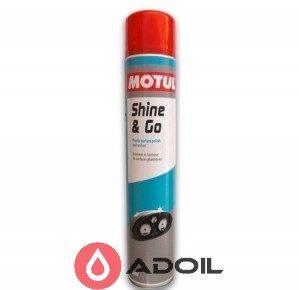 Полироль и восстановитель пластика Motul Shine &amp; Go