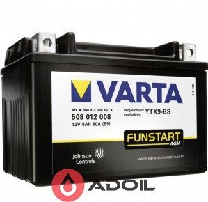 VARTA 508901015 8Ач 150А (1) Fun Start AGM