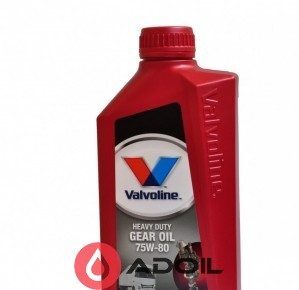 Valvoline Hd Gear Oil 75w-80