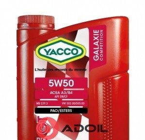 Yacco Galaxie Competition Gt 5w-50