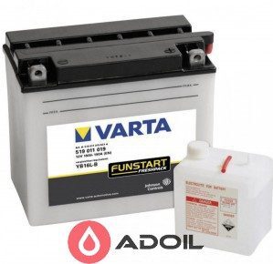 VARTA 519011019 19Ач 240А (0) Fun Start Fresh Pack