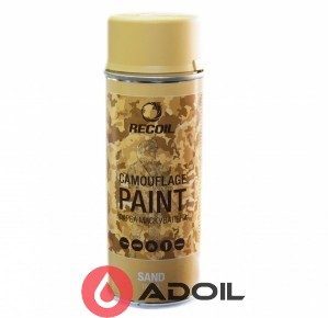 Маскировочная аэрозольная краска песок Recoil