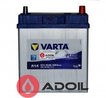 VARTA 540126033 40Ач 330А (0) Blue Dynamic A14