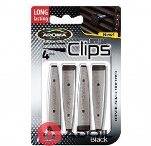Aroma Car Clips Black