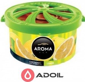 Aroma Car Organic Lemon