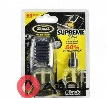Aroma Car Supreme Duo Slim Black