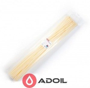 Хомуты белые CarLife 2.5x100