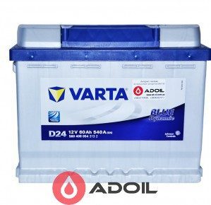 VARTA 560408054 60Ач 540А (0) Blue Dynamic D24