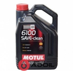 Motul 6100 Save-Clean Sae 5w-30