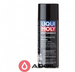 Смазка цепи Liqui Moly Motorbike Kettenspray weiss