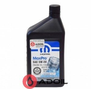 Mopar MaxPro 5w-20