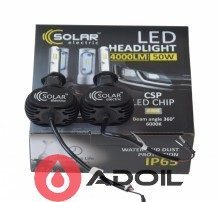 LED лампа SOLAR H1 6000K 4000Lm CSP