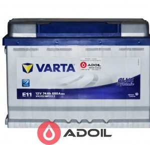 VARTA 574012068 74Ач 680А (0) Blue Dynamic E11