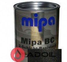 Базовое покрытие металлик 651 Mipa "Черный трюфель"