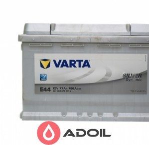 Varta 577400078 77Ач 780А (0) Silver Dynamic E44