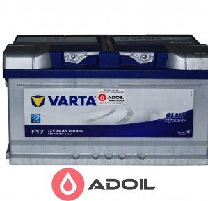Varta 580406074 80Ач 740А (0) Blue Dynamic F17