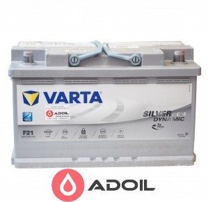 VARTA 580901080 80Ач 800А (0) START STOP PLUS F21