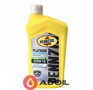 Pennzoil Platinum Sae 0w16