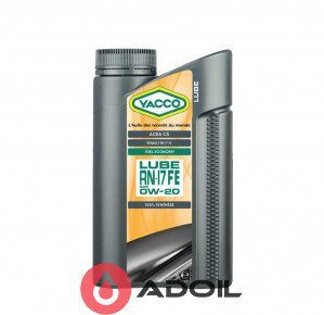 Yacco Lube Rn 17 Fe 0w-20