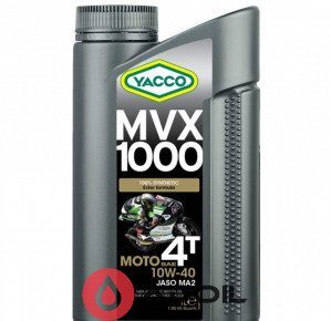 Yacco Mvx 1000 4T 10w-40
