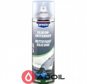 Засіб для видалення селікону Silicone Remover Presto
