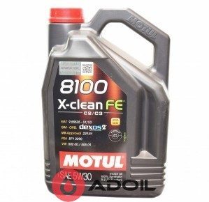 Motul 8100 X-Clean Efe Sae 5w-30