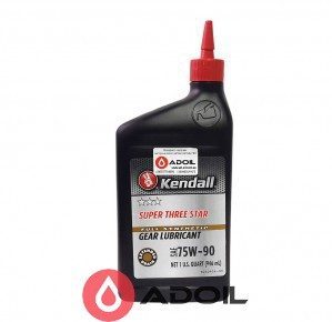 Kendall Super Three Star 75w-90