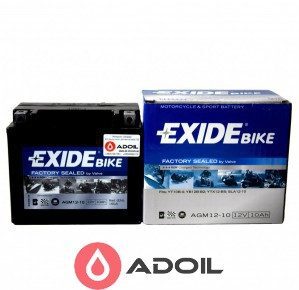Акумулятор гелевий Exide SLA12-10 = AGM12-10