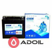 Акумулятор гелевий Exide AGM12-12