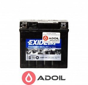 Акумулятор гелевий Exide EXIDE SLA12-5 = AGM12-5