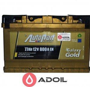 77Ah/12V Autopart Galaxy Gold Ca-Ca
