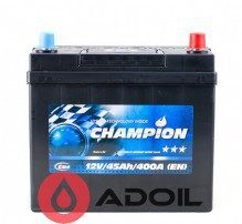 Black 45Ah/12V Champion Japan Euro(0)