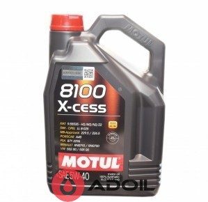 Motul 8100 X-Cess 5w-40