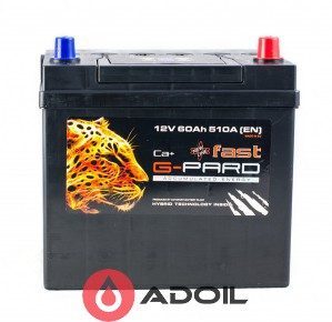 60Аh Fast G-Pard Japan Euro(0)
