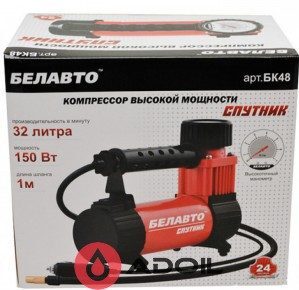 Автомобильный компрессор  Белавто Спутник Bk48