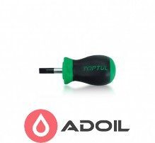 Отвертка шлицевая  4.0 x 25mm TOPTUL FABB0403