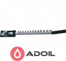 Набор головок 1/4" на планке 4,4-14 мм. TOPTUL GAAQ1308