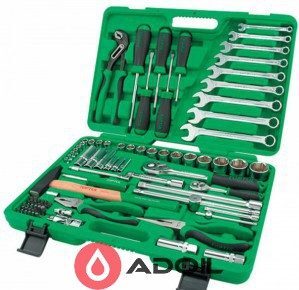 Набор инструмента 80 ед. 1/4", 1/2" TOPTUL GCAI8002