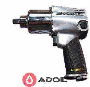 Пневмогайковерт 1/2"  949 N/m  6500об/мин  2,8кг Toptul KAAA1660