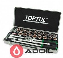 Набор инструмента 43 ед. 1/2" TOPTUL GCAD4303