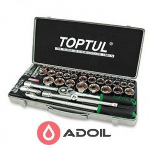 Набор инструмента 43 ед. 1/2" TOPTUL GCAD4303