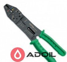 Клещи для обжимки клем и снятия изоляции TOPTUL DIBB1009