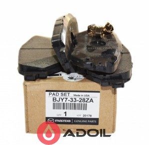 Комплект гальмівних колодок BJY7-33-28ZA Mazda