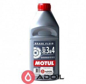 Тормозная жидкость Motul Dot 3&amp;4 Brake Fluid