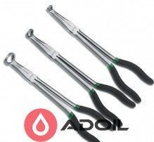 Клещи с круглым захватом L280mm  d8 TOPTUL DFAD1211