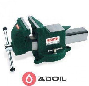 Тиски слесарные поворотные 5" TOPTUL DJAC0105