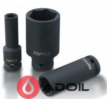 Головка торцевая ударная длинная 1/2"  32мм TOPTUL KABE1632
