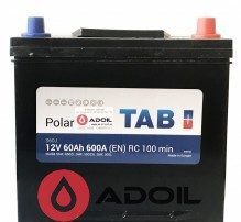 60Ah/12V TAB Polar S(0) Euro Japan