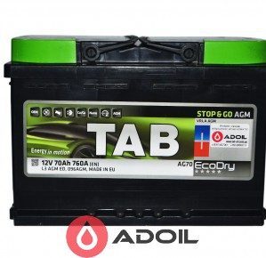 70 Ah/12V TAB AGM (0) Euro